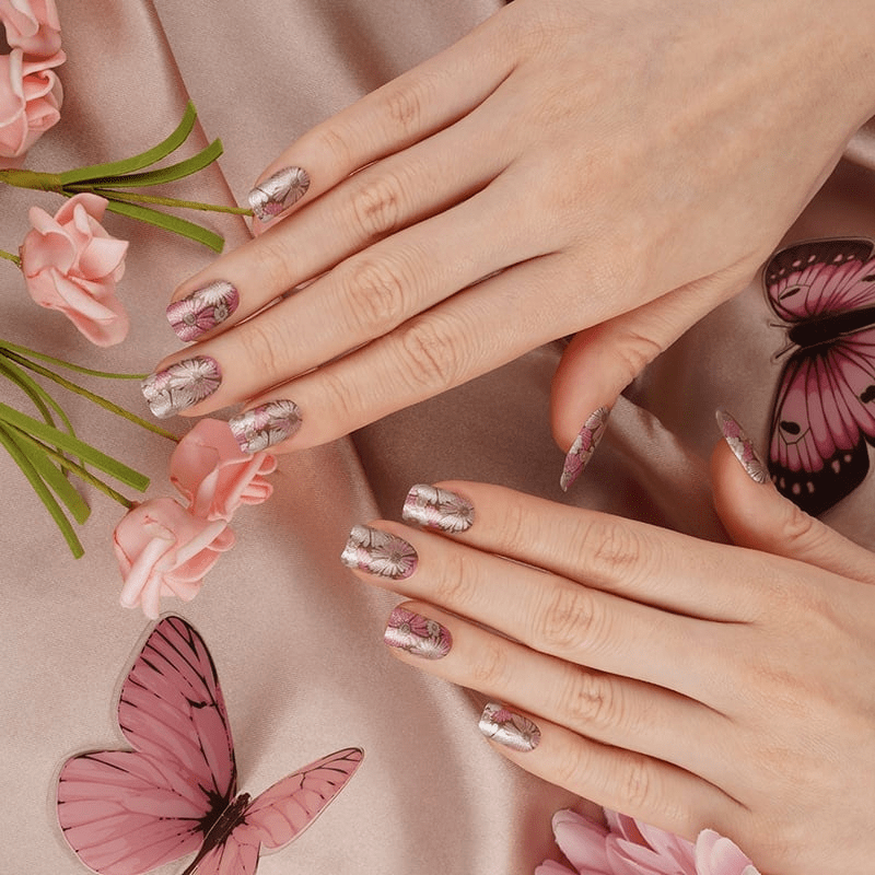 Holy Grail Nail Non-UV Nail Wraps Fleurs Séchées - Holy Classics (Non-UV Nail Wraps)