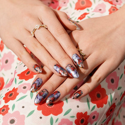 Holy Grail Nail Non-UV Nail Wraps Flower Fever - Holy Classics (Non-UV Nail Wraps)