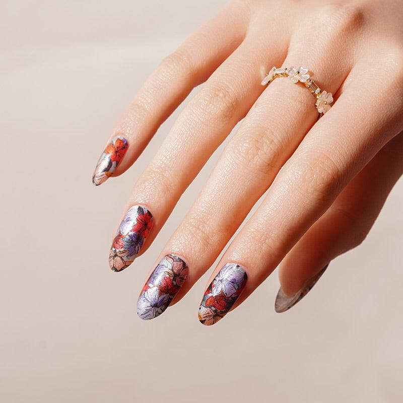 Holy Grail Nail Non-UV Nail Wraps Flower Fever - Holy Classics (Non-UV Nail Wraps)
