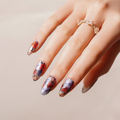Holy Grail Nail Non-UV Nail Wraps Flower Fever - Holy Classics (Non-UV Nail Wraps)