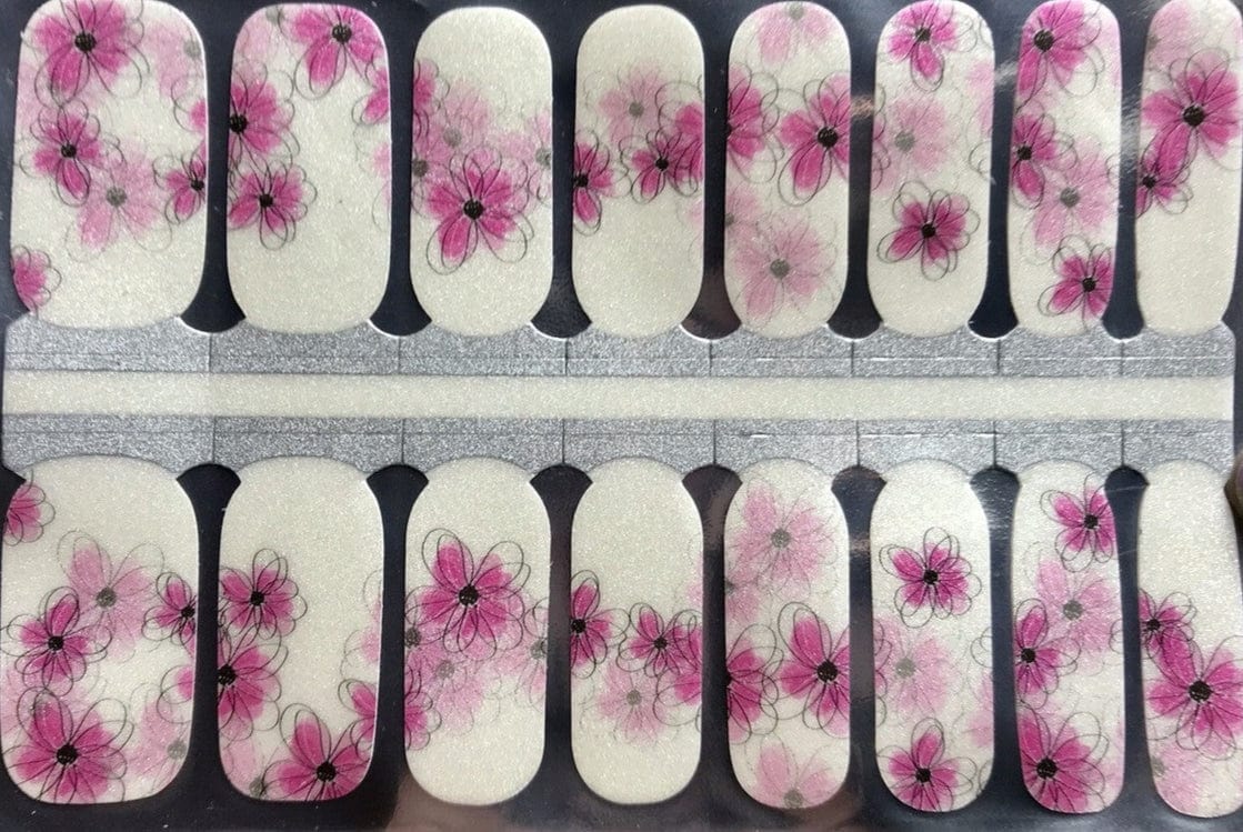 Holy Grail Nail Non-UV Nail Wraps Flower Girl (Sheer) - Holy Classics (Non-UV Nail Wraps)