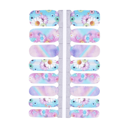 Holy Grail Nail Non-UV Nail Wraps Flower Stream - Holy Classics (Non-UV Nail Wraps)