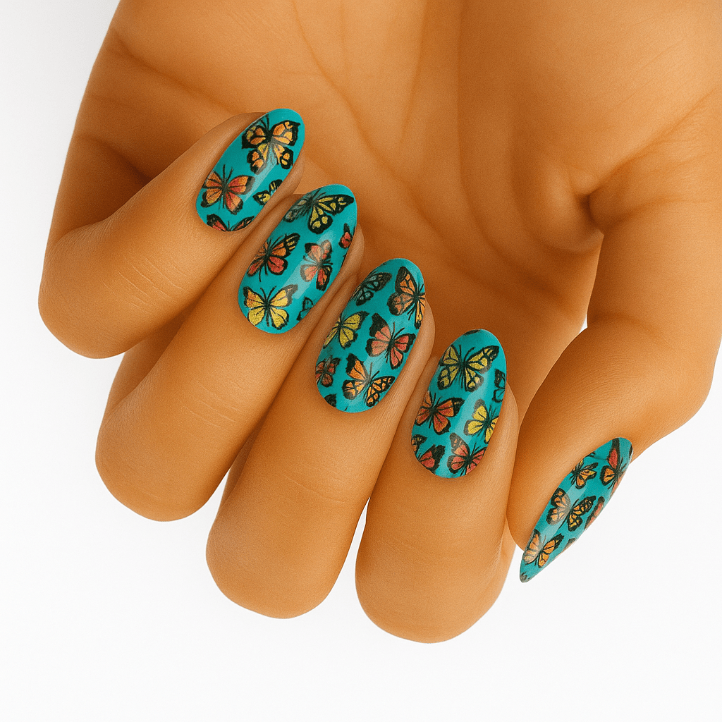 Holy Grail Nail Non-UV Nail Wraps Flutterby - Holy Classics (Non-UV Nail Wraps)