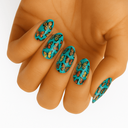 Holy Grail Nail Non-UV Nail Wraps Flutterby - Holy Classics (Non-UV Nail Wraps)