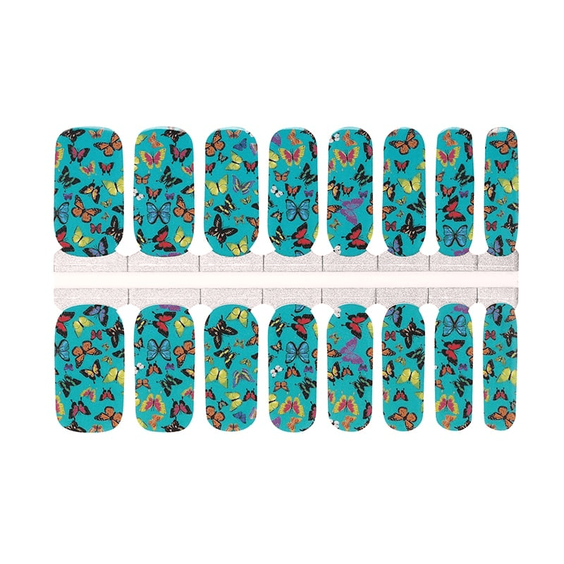 Holy Grail Nail Non-UV Nail Wraps Flutterby - Holy Classics (Non-UV Nail Wraps)