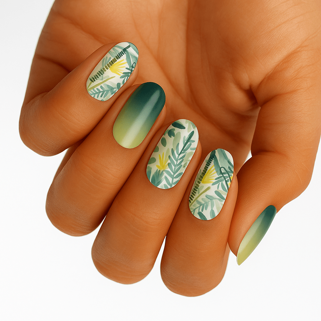 Holy Grail Nail Non-UV Nail Wraps Forest - Holy Classics (Non-UV Nail Wraps)