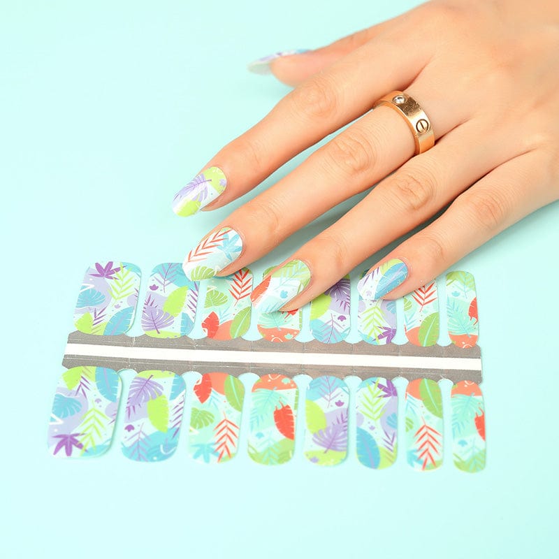 Holy Grail Nail Non-UV Nail Wraps Fresh Leaves - Holy Classics (Non-UV Nail Wraps)