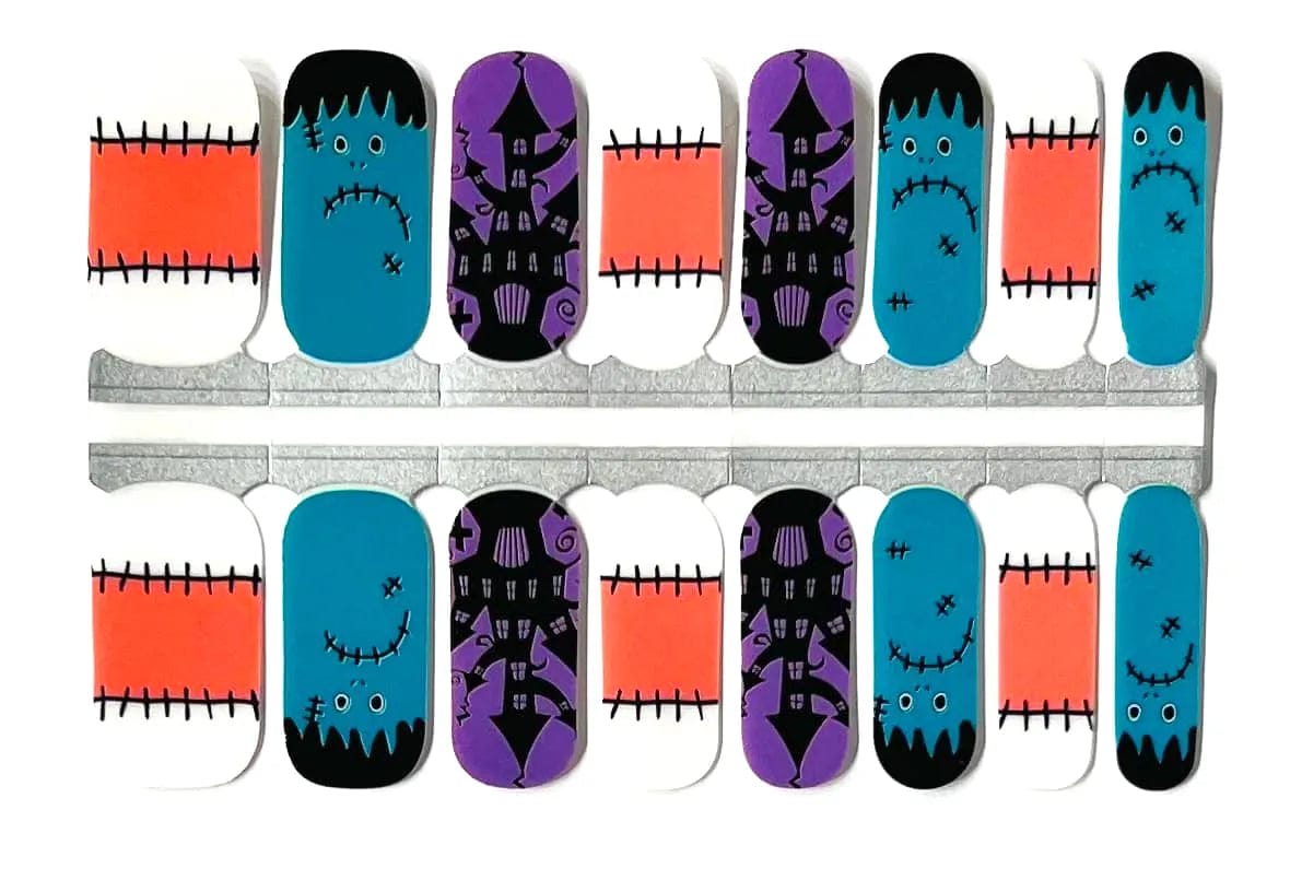 Holy Grail Nail Non-UV Nail Wraps Fright for Your Right to Party - Holy Classics (Non-UV Nail Wraps)