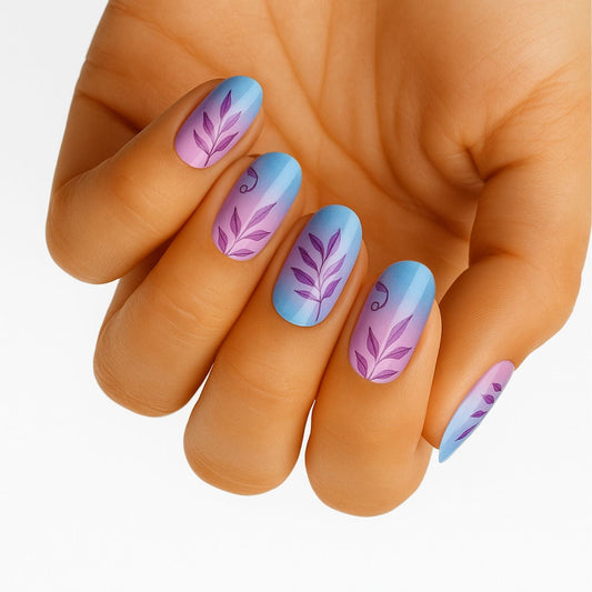 Holy Grail Nail Non-UV Nail Wraps Frills and Fronds - Holy Classics (Non-UV Nail Wraps)