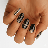Gatsby (Glitter) - Holy Classics (Non-UV Nail Wraps)