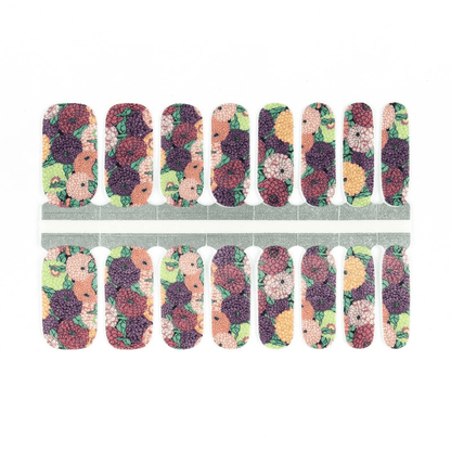 Holy Grail Nail Non-UV Nail Wraps Geranium Flower - Holy Classics (Non-UV Nail Wraps)