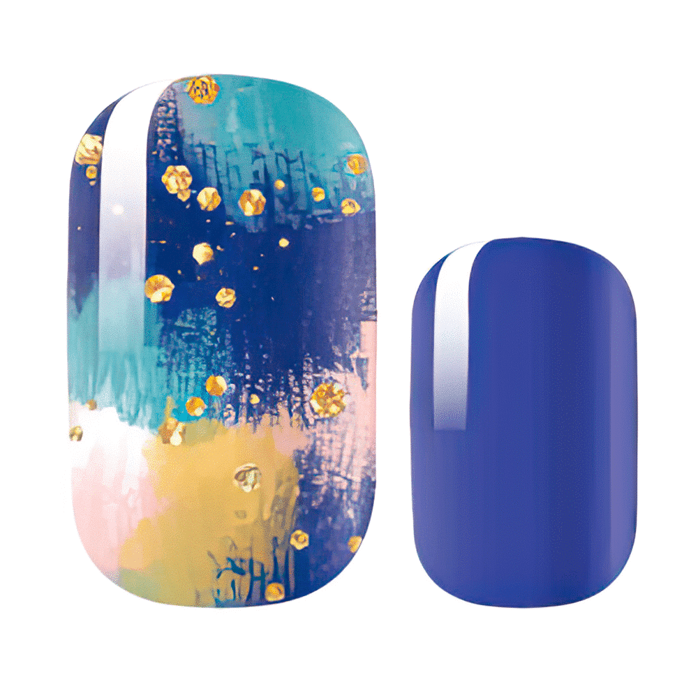 Holy Grail Nail Non-UV Nail Wraps Glitter Blush - Holy Classics (Non-UV Nail Wraps)