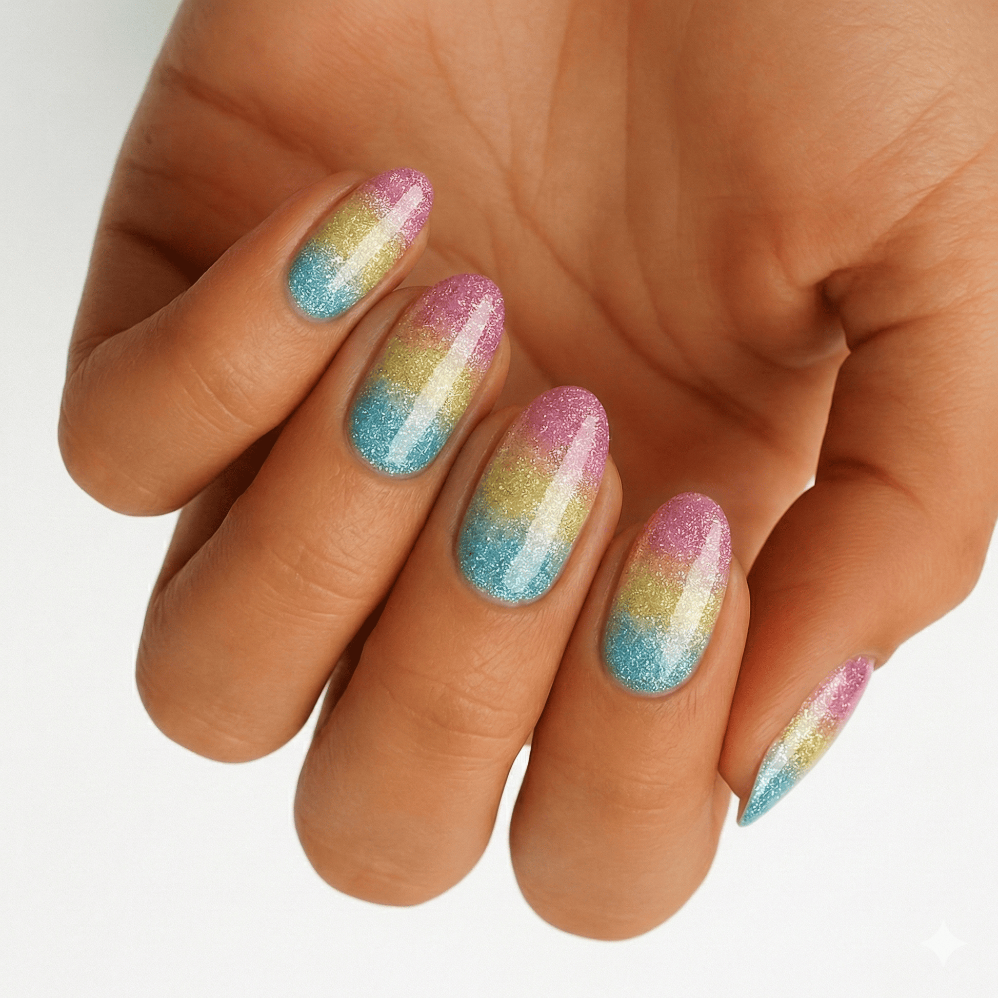 Holy Grail Nail Non-UV Nail Wraps Glitter Ombre - Holy Classics (Non-UV Nail Wraps)