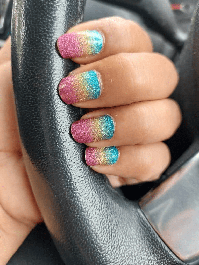 Holy Grail Nail Non-UV Nail Wraps Glitter Ombre - Holy Classics (Non-UV Nail Wraps)