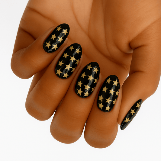 Holy Grail Nail Non-UV Nail Wraps Gold Star - Holy Classics (Non-UV Nail Wraps)