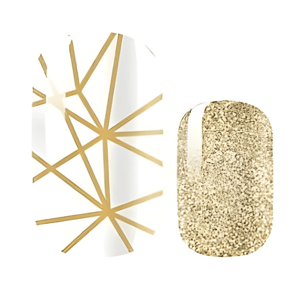 Holy Grail Nail Non-UV Nail Wraps Goldfinger - Holy Classics (Non-UV Nail Wraps)