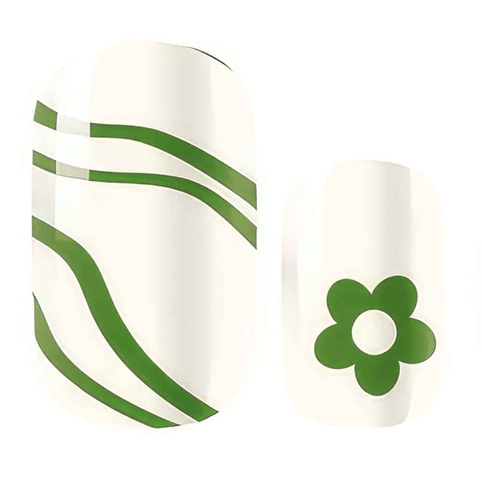 Holy Grail Nail Non-UV Nail Wraps Green Field - Holy Classics (Non-UV Nail Wraps)