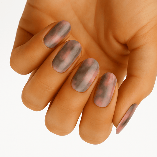 Holy Grail Nail Non-UV Nail Wraps Grey/Pink Mystique - Colour Changing Holy Classics (Non-UV Nail Wraps)