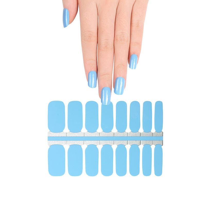 Holy Grail Nail Non-UV Nail Wraps Gulf Blue - Holy Classics (Non-UV Nail Wraps)