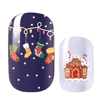 Holy Grail Nail Non-UV Nail Wraps Happy Holidays - Holy Classics (Non-UV Nail Wraps)