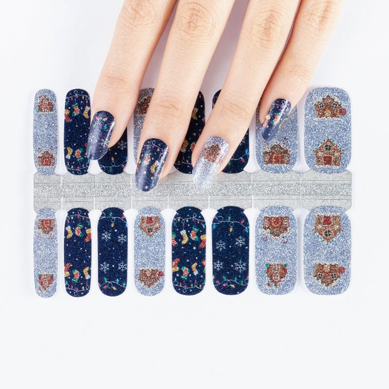 Holy Grail Nail Non-UV Nail Wraps Happy Holidays - Holy Classics (Non-UV Nail Wraps)