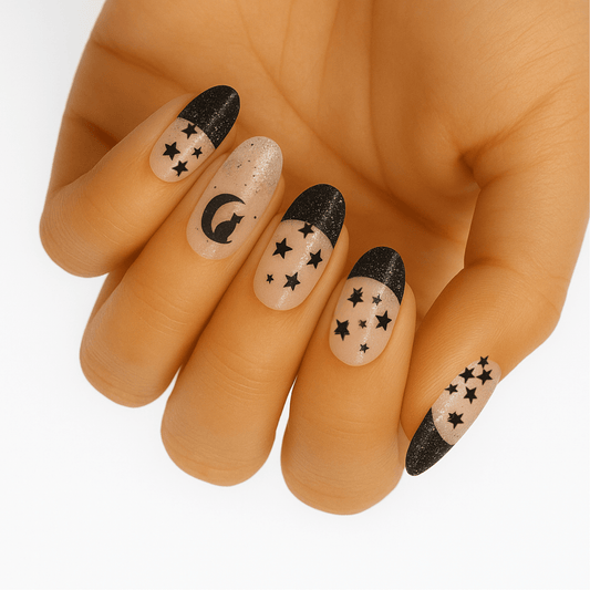 Holy Grail Nail Non-UV Nail Wraps Hexed (Transparent)