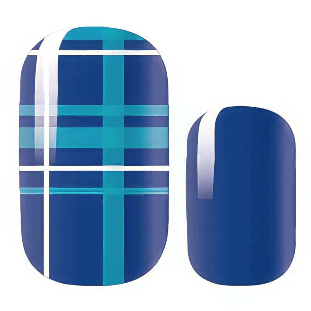 Holy Grail Nail Non-UV Nail Wraps Highland Blue - Holy Classics (Non-UV Nail Wraps)