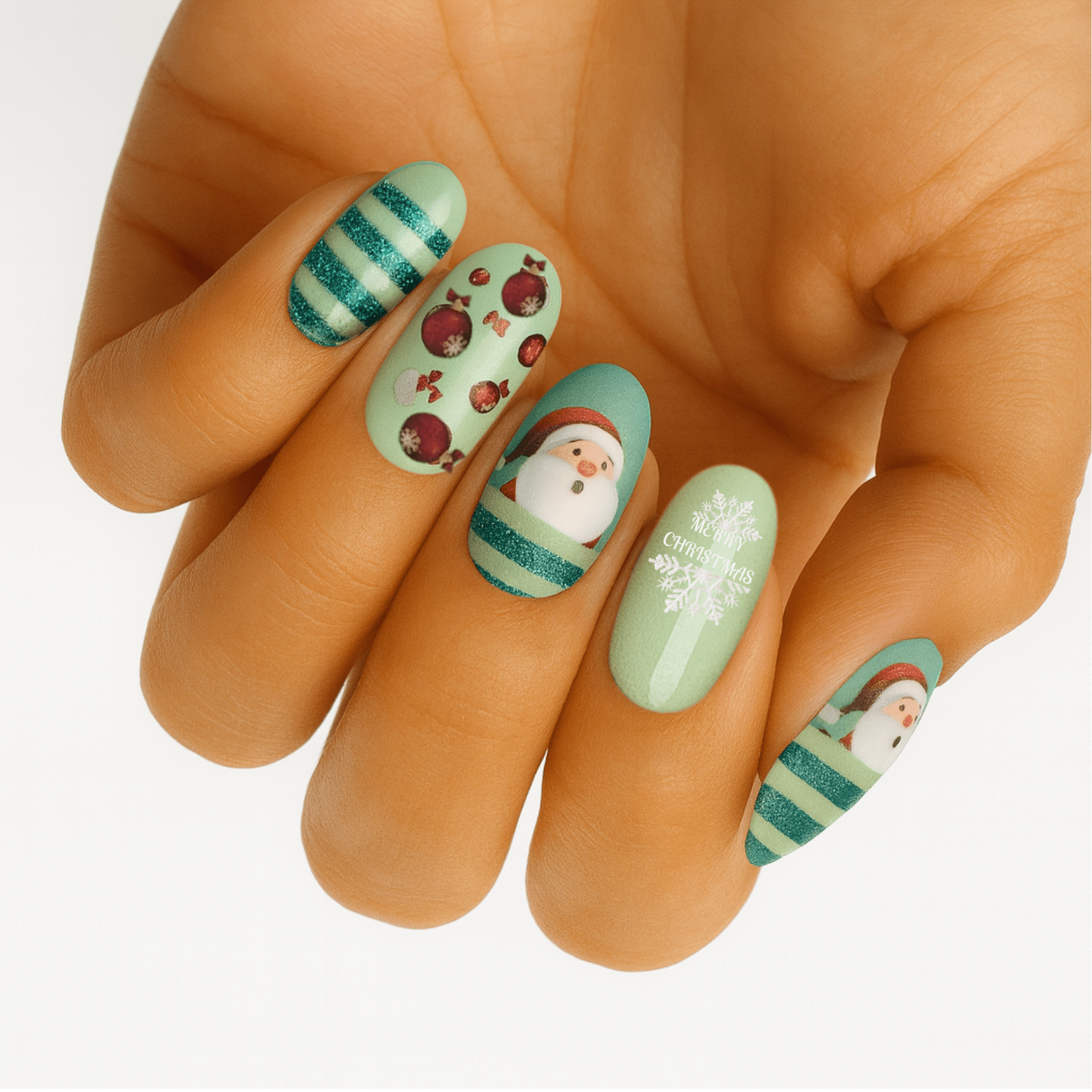 Holy Grail Nail Non-UV Nail Wraps Holiday Cheer - Holy Classics (Non-UV Nail Wraps)