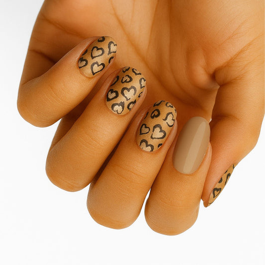 Holy Grail Nail Non-UV Nail Wraps I Heart Coffee - Holy Classics (Non-UV Nail Wraps)