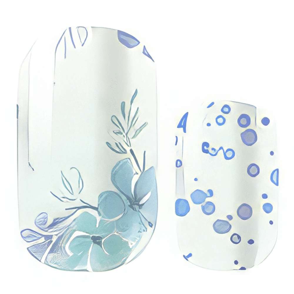 Holy Grail Nail Non-UV Nail Wraps Ice Flower - Holy Classics (Non-UV Nail Wraps)