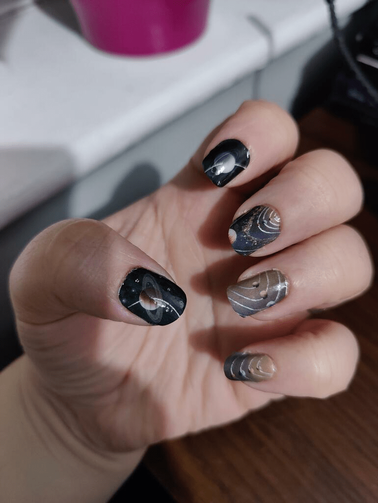 Holy Grail Nail Non-UV Nail Wraps Intergalactic - Holy Classics (Non-UV Nail Wraps)