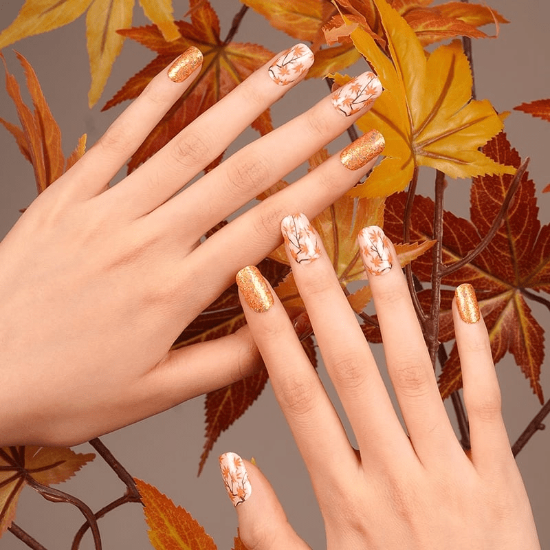 Holy Grail Nail Non-UV Nail Wraps Japanese Maple - Holy Classics (Non-UV Nail Wraps)