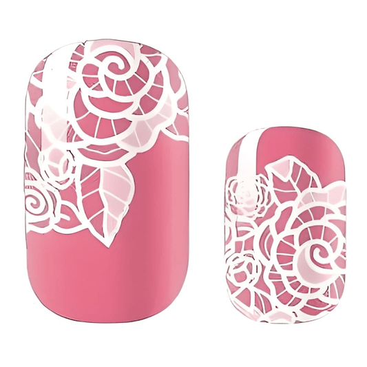 Holy Grail Nail Non-UV Nail Wraps Lacy Flowers - Holy Classics (Non-UV Nail Wraps)