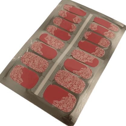 Holy Grail Nail Non-UV Nail Wraps Lacy Flowers - Holy Classics (Non-UV Nail Wraps)