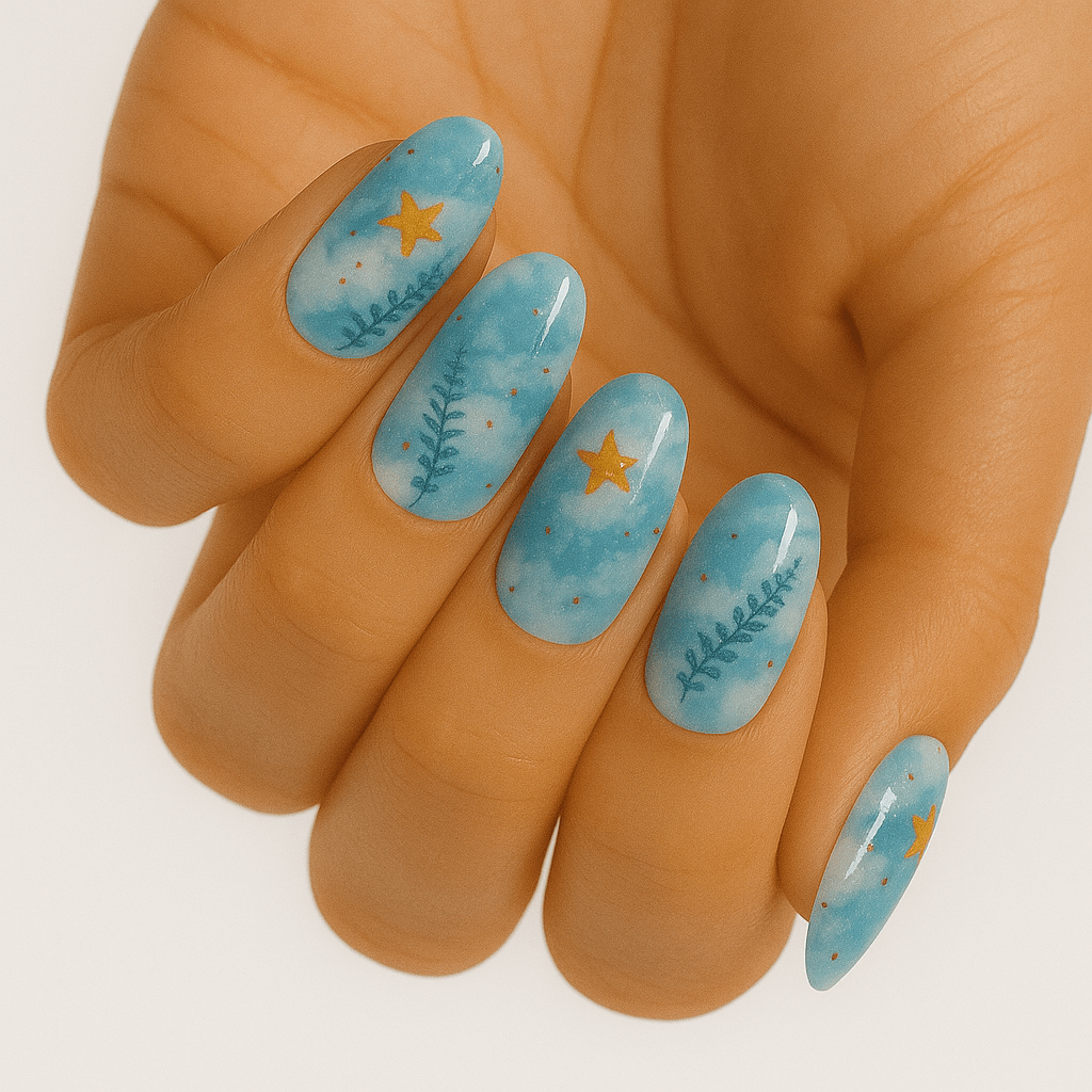 Holy Grail Nail Non-UV Nail Wraps Lady of the Lake - Holy Classics (Non-UV Nail Wraps)
