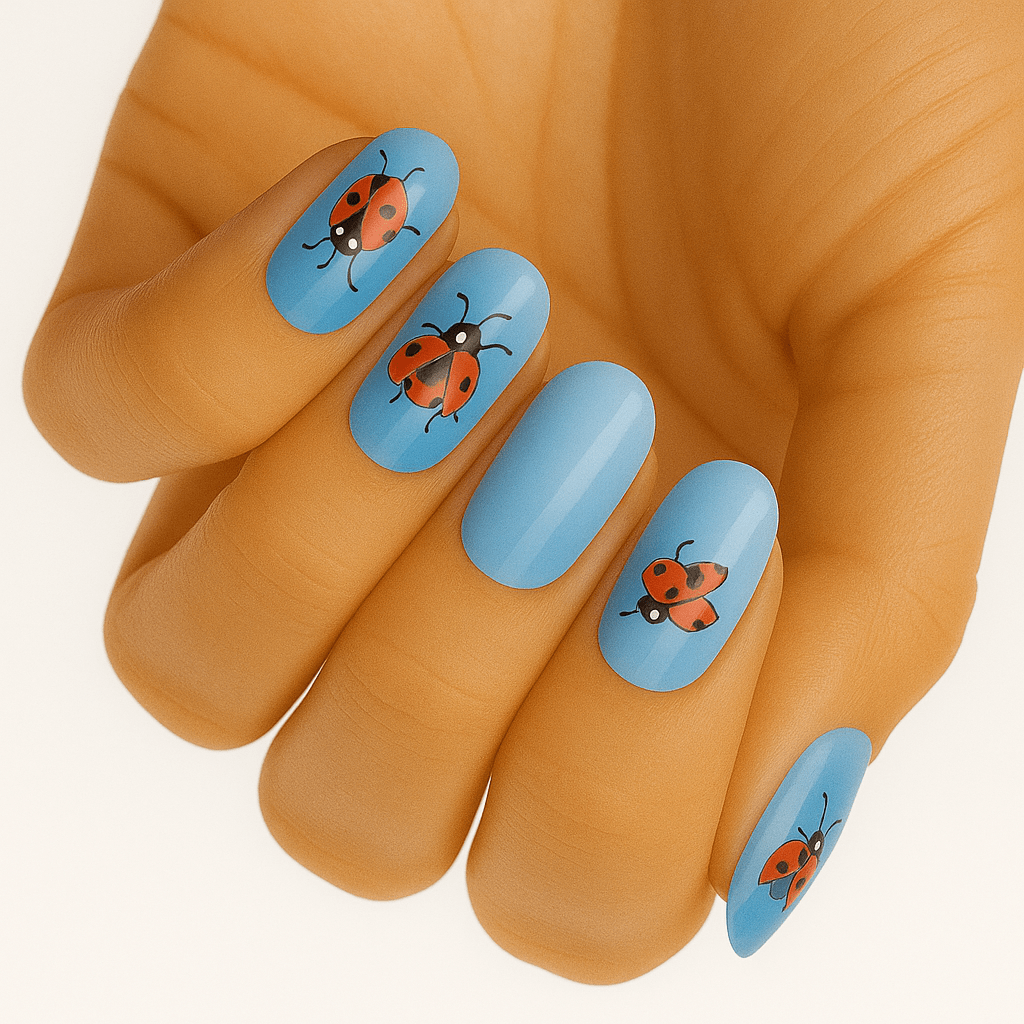 Holy Grail Nail Non-UV Nail Wraps Ladybird - Holy Classics (Non-UV Nail Wraps)