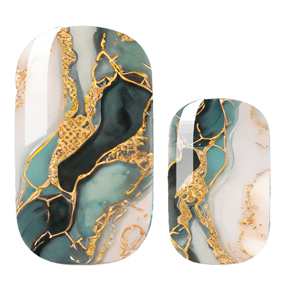 Holy Grail Nail Non-UV Nail Wraps Lagoon - Holy Classics (Non-UV Nail Wraps)