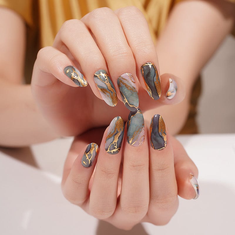 Holy Grail Nail Non-UV Nail Wraps Lagoon - Holy Classics (Non-UV Nail Wraps)