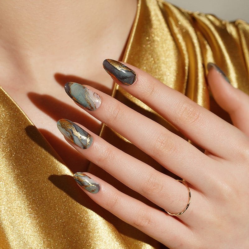 Holy Grail Nail Non-UV Nail Wraps Lagoon - Holy Classics (Non-UV Nail Wraps)