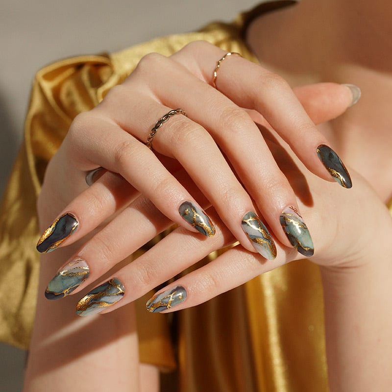 Holy Grail Nail Non-UV Nail Wraps Lagoon - Holy Classics (Non-UV Nail Wraps)