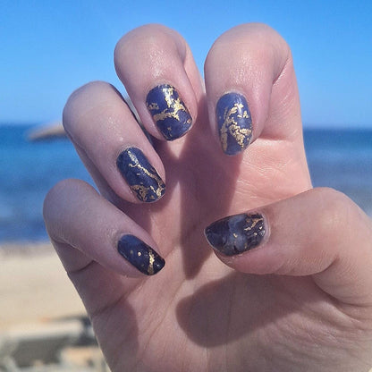 Holy Grail Nail Non-UV Nail Wraps Lapis Lazuli - Holy Classics (Non-UV Nail Wraps)