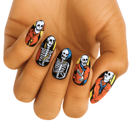 Holy Grail Nail Non-UV Nail Wraps Laughing Til I'm Coffin - Holy Classics (Non-UV Nail Wraps)