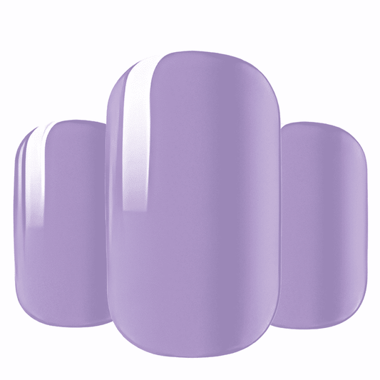 Holy Grail Nail Non-UV Nail Wraps Lavender - Wide Fit Wrap (20 Piece)