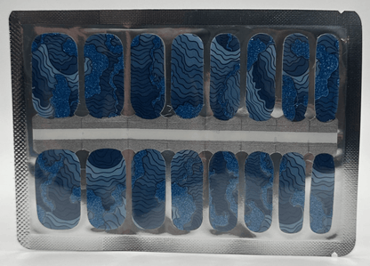 Holy Grail Nail Non-UV Nail Wraps Life Aquatic (Glitter) - Holy Classics (Non-UV Nail Wraps)