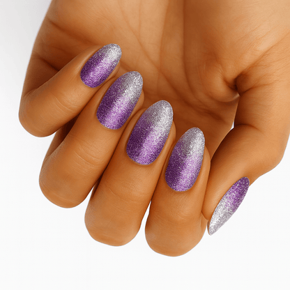 Holy Grail Nail Non-UV Nail Wraps Lilac Storm - Holy Classics (Non-UV Nail Wraps)