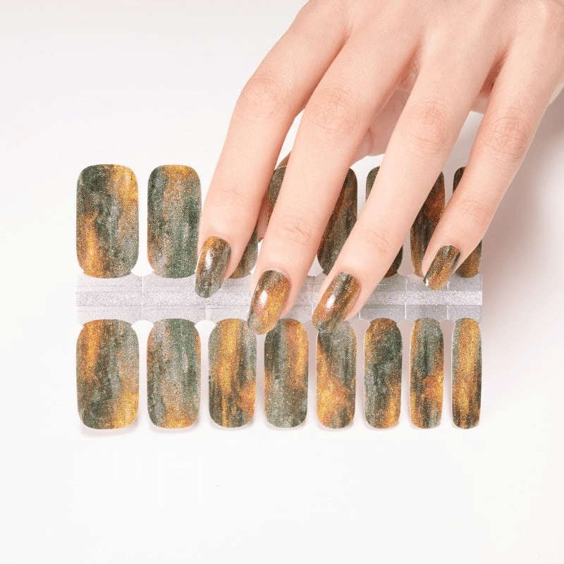 Holy Grail Nail Non-UV Nail Wraps London Fields (Glitter) - Holy Classics (Non-UV Nail Wraps)