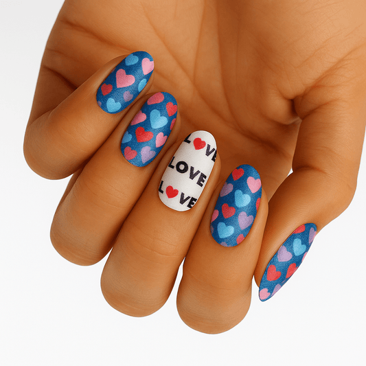 Holy Grail Nail Non-UV Nail Wraps Love Me Do - Holy Classics (Non-UV Nail Wraps)