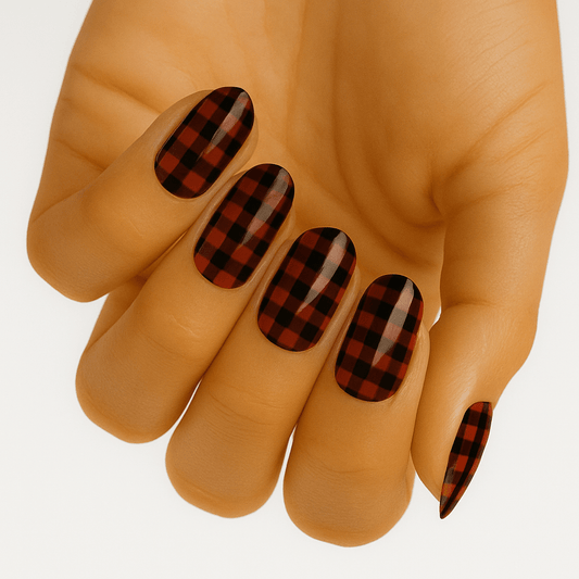 Holy Grail Nail Non-UV Nail Wraps Lumberjack - Holy Classics (Non-UV Nail Wraps)