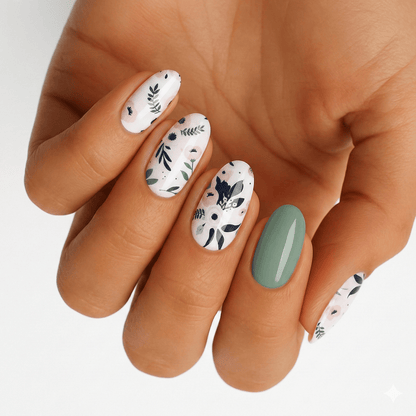 Holy Grail Nail Non-UV Nail Wraps Lush - Wide Fit Wrap (20 Piece)