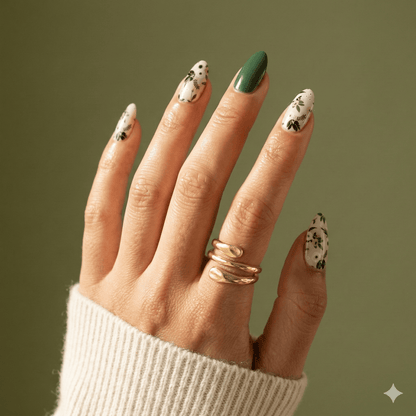 Holy Grail Nail Non-UV Nail Wraps Lush - Wide Fit Wrap (20 Piece)